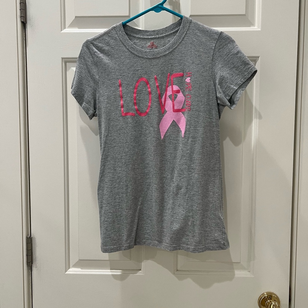 Breast Cancer Love, Hope, Cure T-shirt